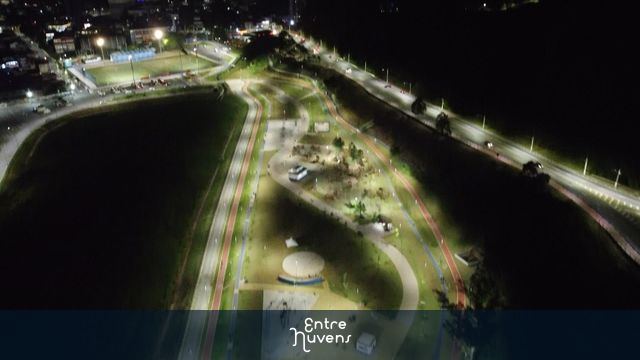 Imagens de um parque em Itapevi 