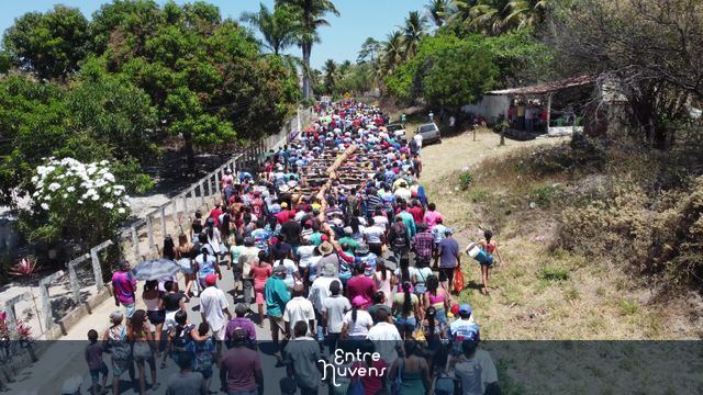 JAMACARU FESTA DO TRONCO — vídeo aéreo de Missão Velha