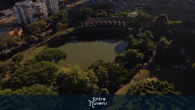 Lago do Jardim Botanico, em Curitiba PR
