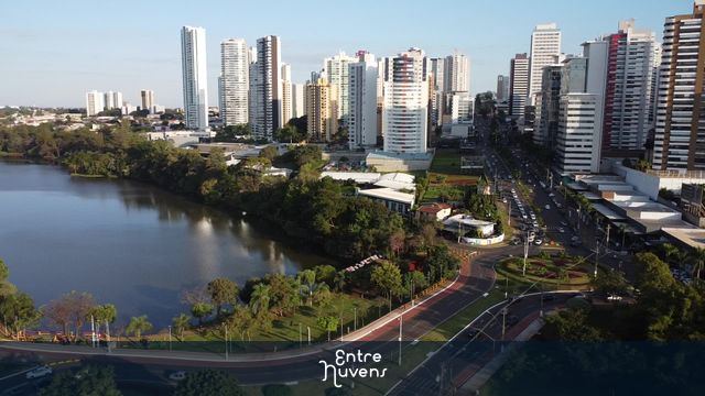 Lago Igapó em Londrina - gleba palhano cartao postal 1