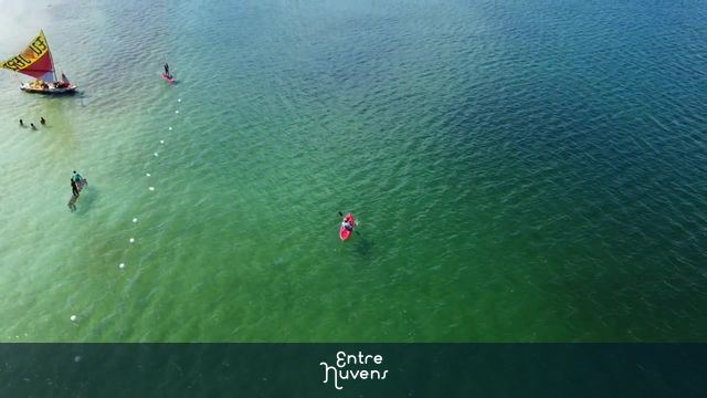 Lagoa do paraíso em jijoca de jericoacoara — vídeo aéreo de Fortaleza