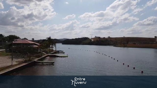 lagoa — vídeo aéreo de Esmeraldas