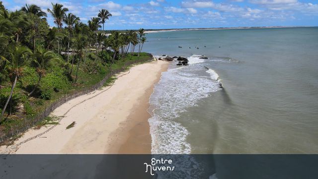 Litoral da praia de paracuru ceará