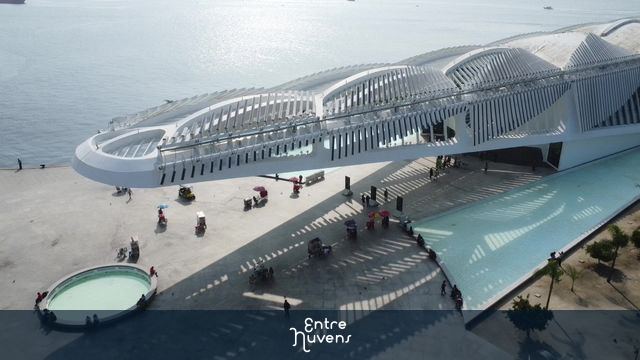MAM. Museu do Amanhã — vídeo aéreo de Rio de Janeiro