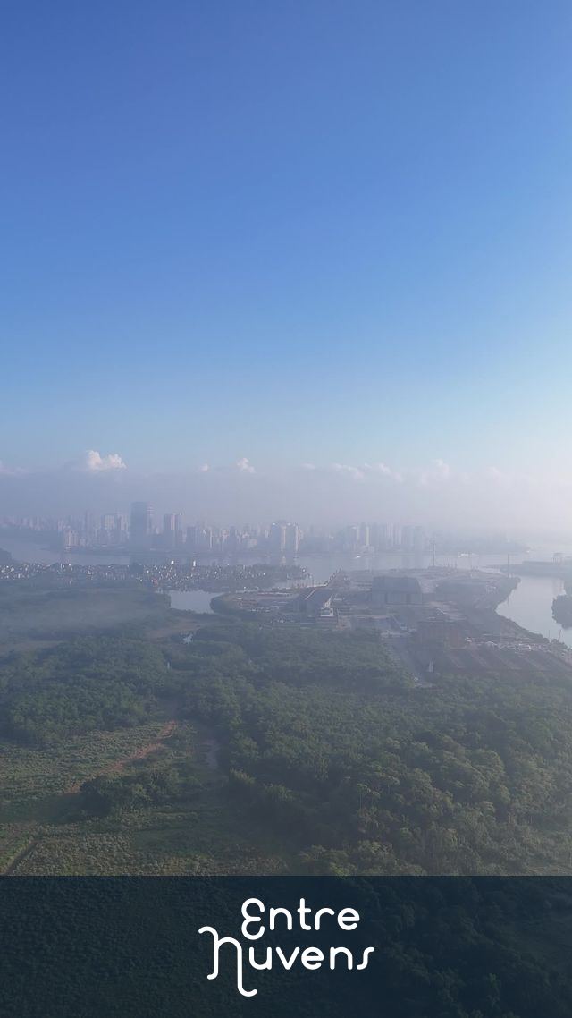 Manhã de outono Guarujá 