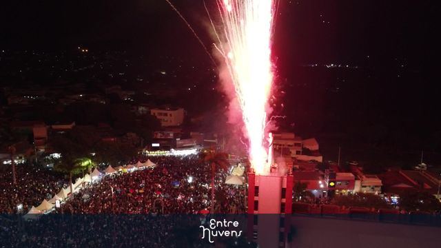 MASTRO FESTA DE BOCAIUVA — vídeo aéreo de Bocaiúva