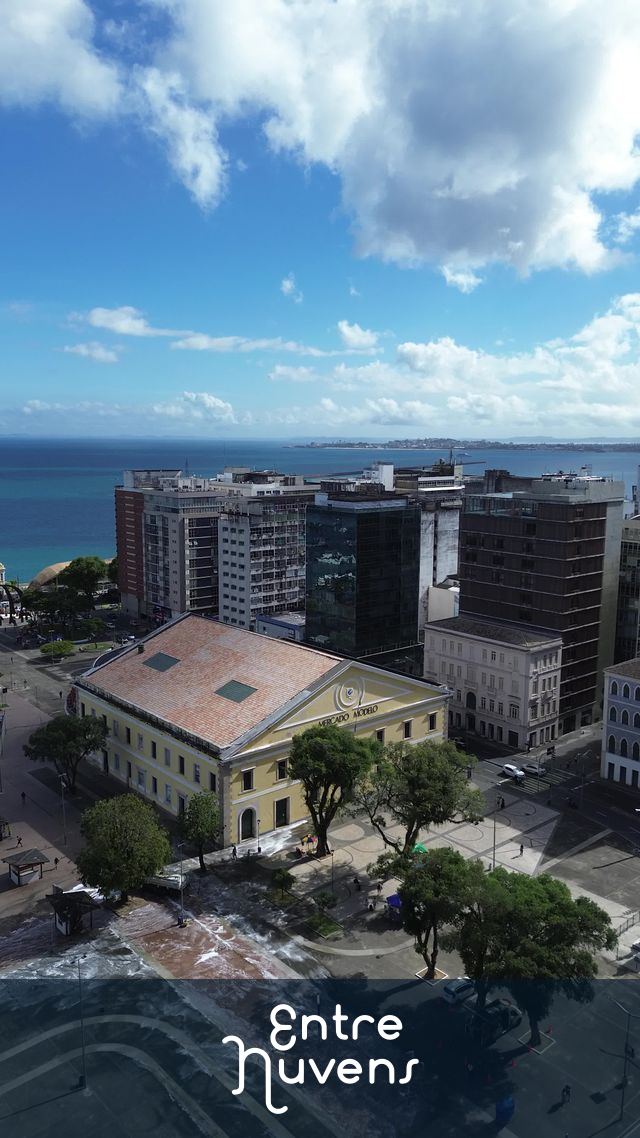 Mercado Modelo e vista para a Baía de Todos-os-Santos