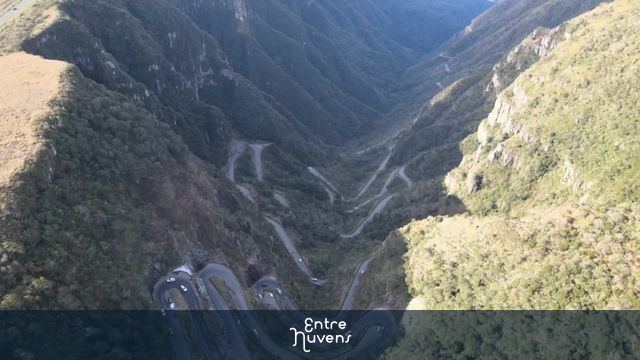 Mirante Serra Do Rio Do Rastro — vídeo aéreo de Lauro Müller