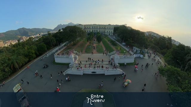 Museu Nacional — vídeo aéreo de Rio de Janeiro
