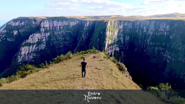 Natureza - Canions do RS — vídeo aéreo de São José dos Ausentes