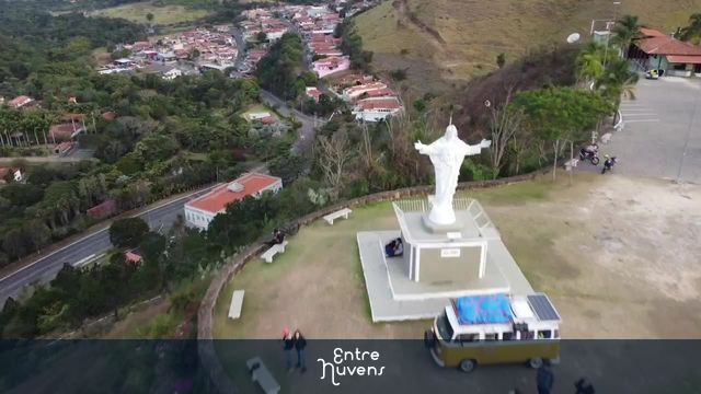 O Cristo da cidade de Monte Alegre-SP