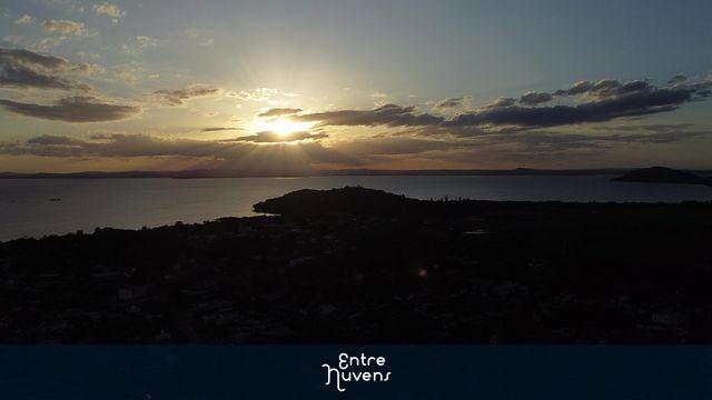 O dia deu aquele fim de tarde com está beleza de por do sol