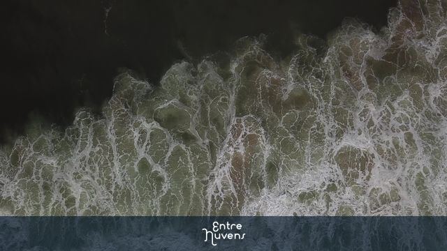 Ondas vistas de cima 