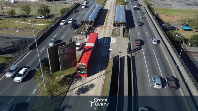 Onibus Expresso (BRT) em Curitiba - Linha Verde