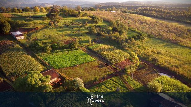 Paisagem - Interior do RS — vídeo aéreo de Ivoti