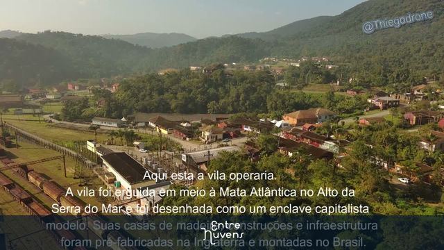 Paranapiacaba  — vídeo aéreo de Santo André