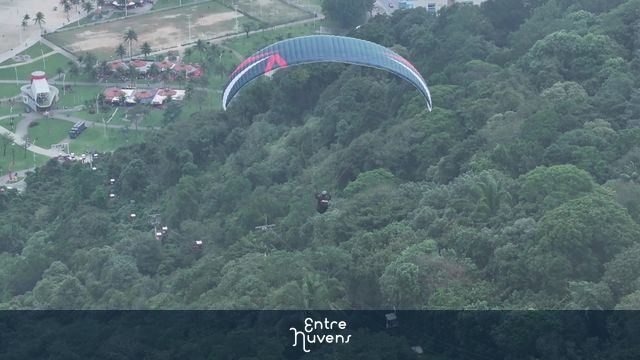 Parapente Santos São Vicente paraglider, para quedas, asa delta