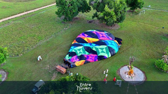Passeio de Balão — vídeo aéreo de Santo Antônio de Jesus