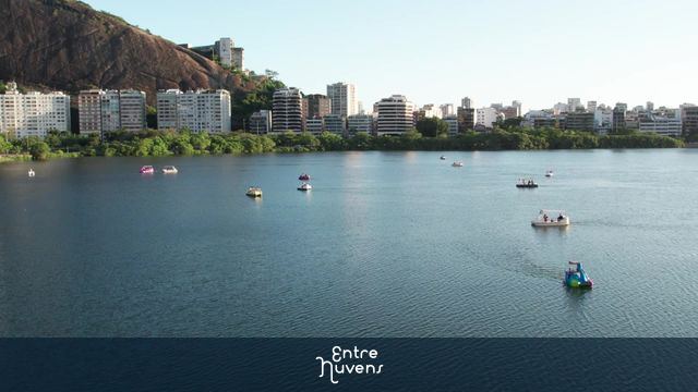 Pedalinhos na Lagoa