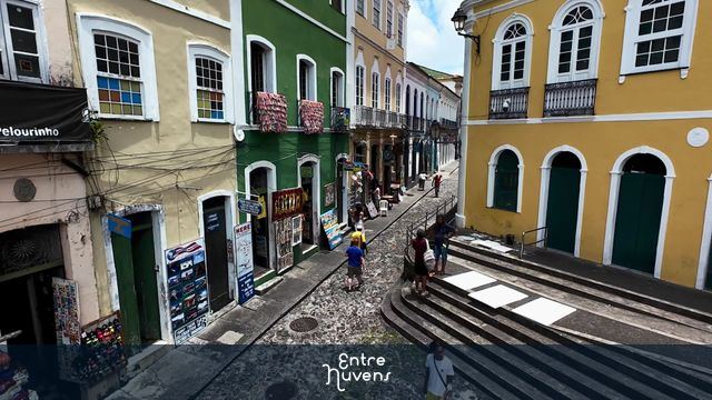 PELOURINHO  — vídeo aéreo de Salvador