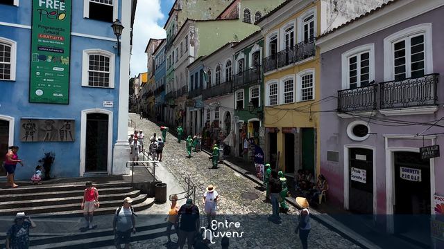 PELOURINHO — vídeo aéreo de Salvador