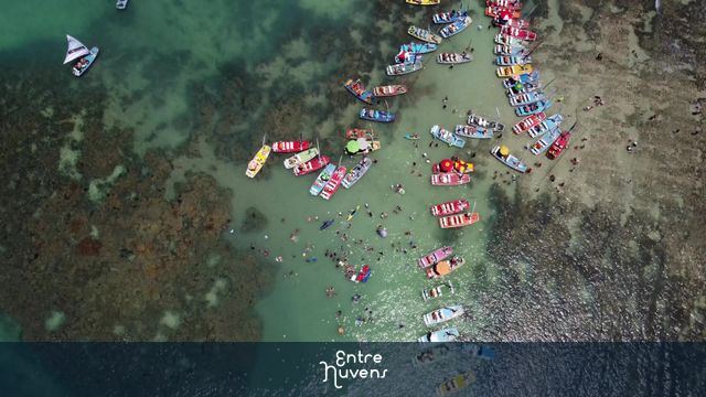 Piscina Natural Pajuçara — vídeo aéreo de Maceió