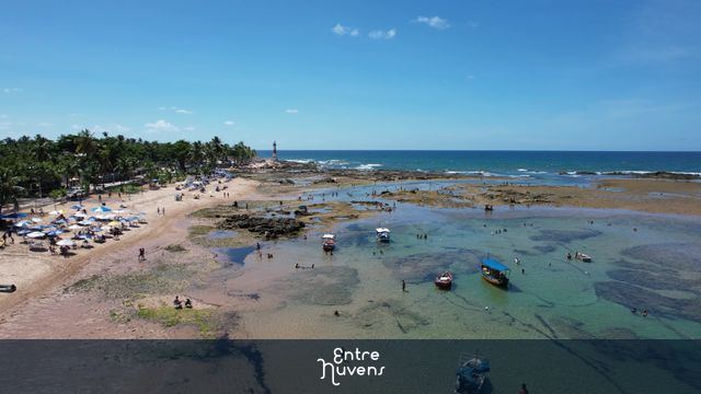 Piscinas naturais da praia de Itapoã