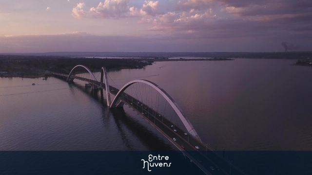 Ponte Juscelino Kubitschek em Brasília - Brasil