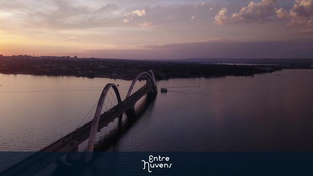 Ponte Juscelino Kubitschek em Brasília (Lago sul) - Brasil