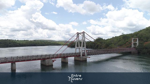 Ponte Pensil 2 — vídeo aéreo de Ribeirão Claro