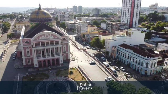 Ponto turístico Manaus Teatro Amazonas e Largo São Sebastião 
