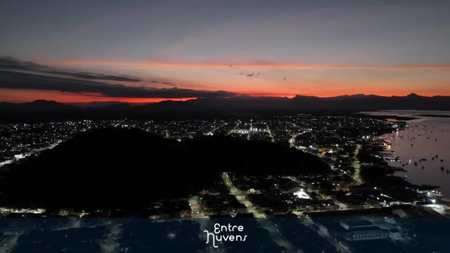 por do sol baía de guaratuba