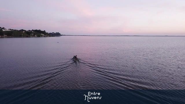 Por do sol com pescadores na Lagoa de Maricá 2