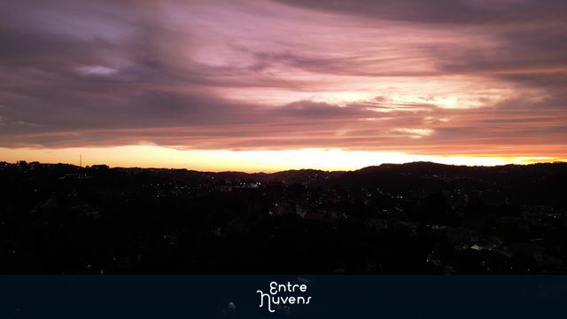Por do Sol em Campos do Jordão