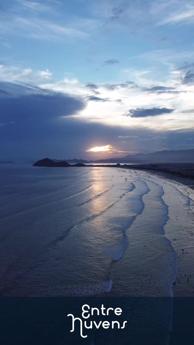 Por do Sol na praia