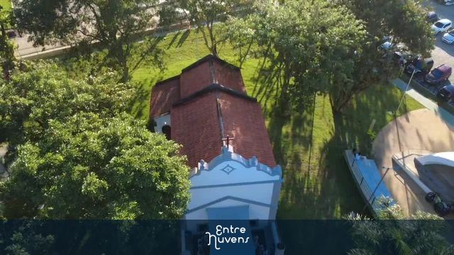 Praça da igrejinha-PE — vídeo aéreo de Cabo de Santo Agostinho