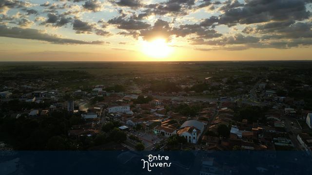 Praça da Matriz — vídeo aéreo de Vitória do Mearim