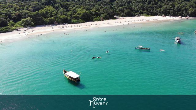 Praia da ilha do Campeche