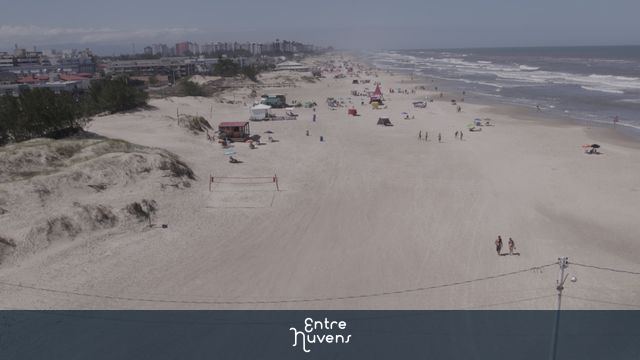 praia de atlântida — vídeo aéreo de Xangri-lá