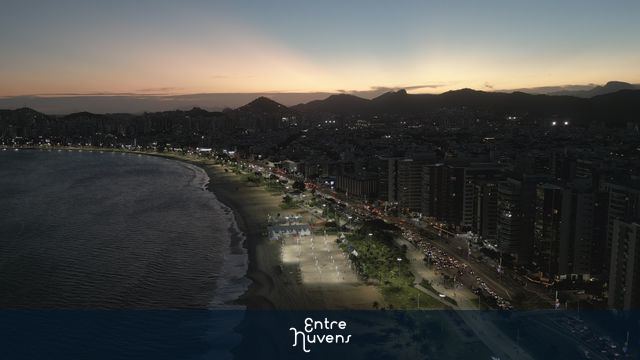Praia de Camburi, Vitoria - Espirito Santo — vídeo aéreo de Vitória
