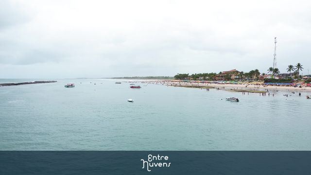 Praia do Frances vista por cima - Maceió