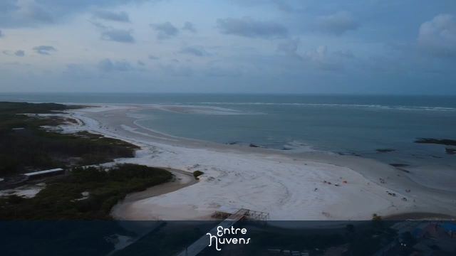 Praia do Maçarico — vídeo aéreo de Salinópolis