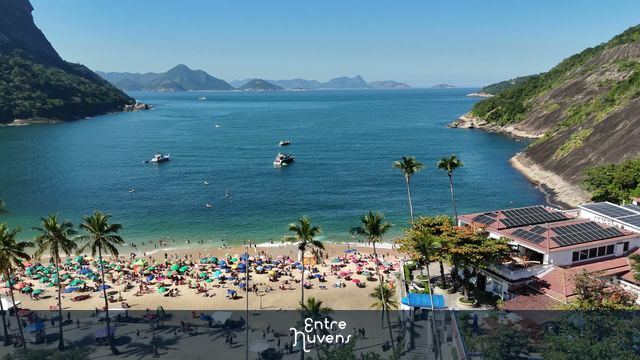 Praia Vermelha — vídeo aéreo de Rio de Janeiro
