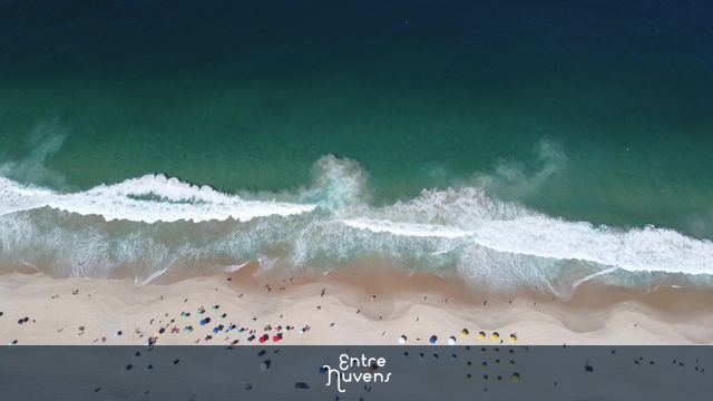 Praia vista de cima, Rio de Janeiro/RJ