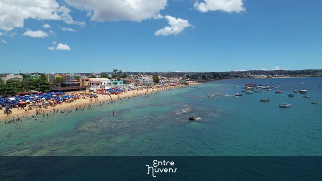 Procissão do Senhor dos Navegantes e Festa da Boa Viagem — vídeo aéreo de Salvador