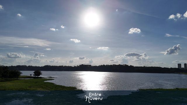 Represa do Guarapiranga — vídeo aéreo de São Paulo