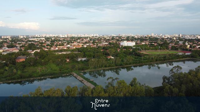 Revelaçao estação tratamento de agua e cidade