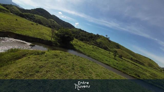 Rio estrada de vargem grande — vídeo aéreo de Resende