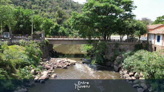 Rio Jundiaí em Itupeva no Quilombo.