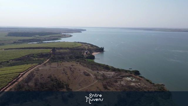 Rio Tietê  — vídeo aéreo de Novo Horizonte